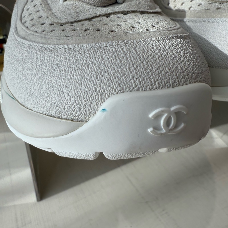 CHANEL 白武士運動鞋 40號 全新品-5