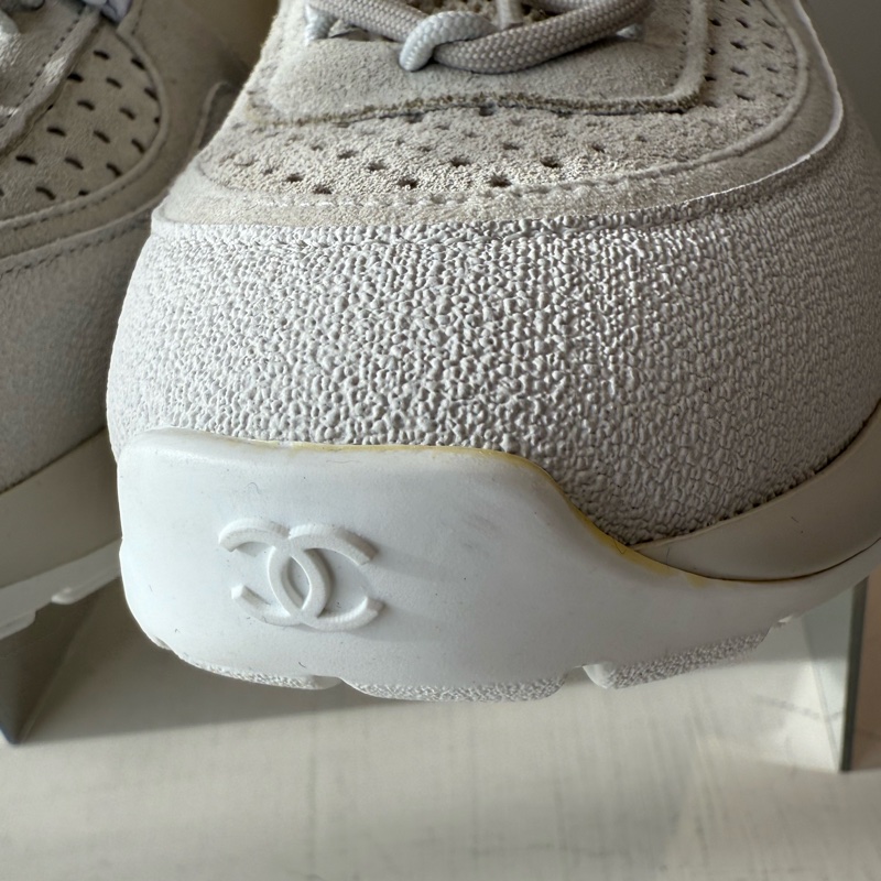 CHANEL 白武士運動鞋 40號 全新品-6