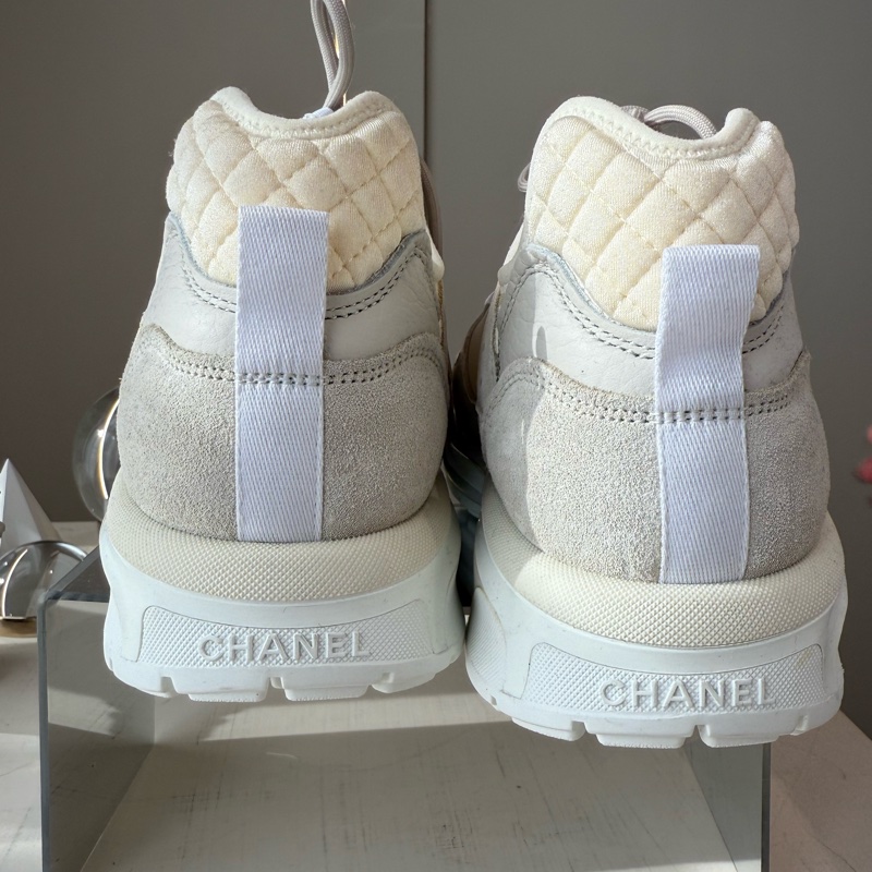 CHANEL 白武士運動鞋 40號 全新品-9
