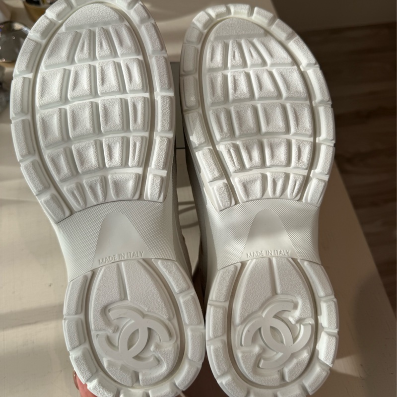 CHANEL 白武士運動鞋 40號 全新品-18