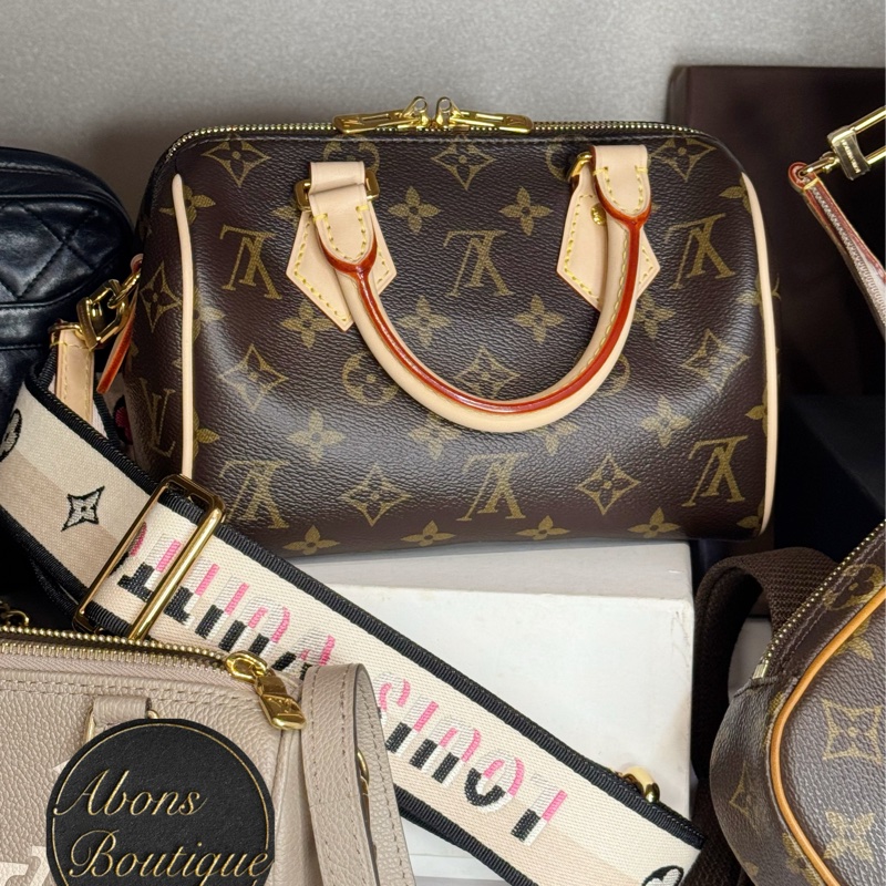 Louis Vuitton 新款原花Speedy 20cm波士頓包🏜️最新爆款-0