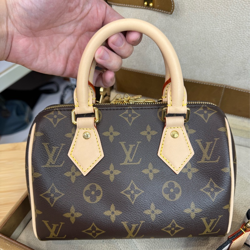 Louis Vuitton 新款原花Speedy 20cm波士頓包🏜️最新爆款-8
