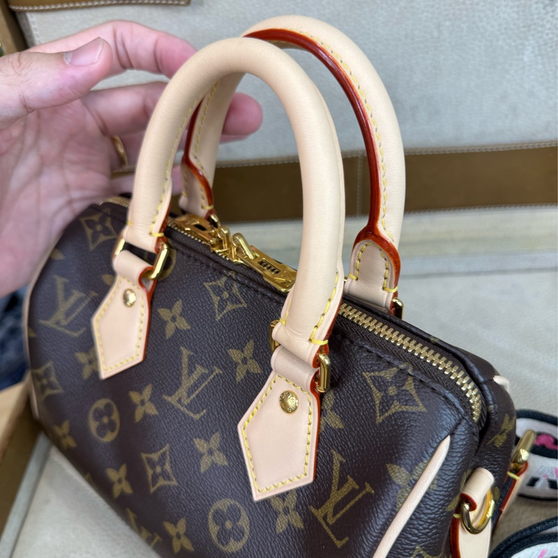 Louis Vuitton 新款原花Speedy 20cm波士頓包🏜️最新爆款-10