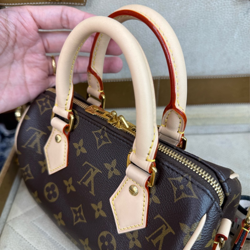Louis Vuitton 新款原花Speedy 20cm波士頓包🏜️最新爆款-12