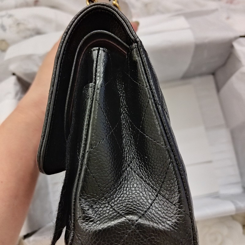 香奈兒CF25(Chanel Classic Flap Bag）口蓋包全新品芯片款-3