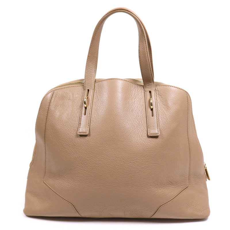 Furla 牛皮皮革Hand Bag金扣肩背袋-1