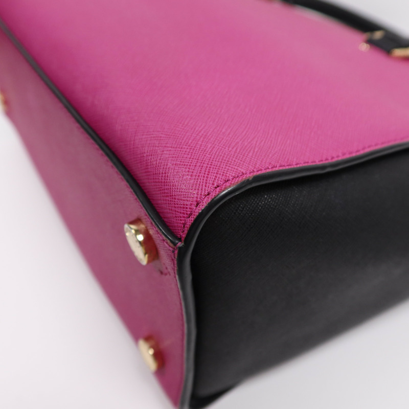 Michael Kors 牛皮皮革2 way Shoulder Bag金扣手挽肩背兩用袋-6