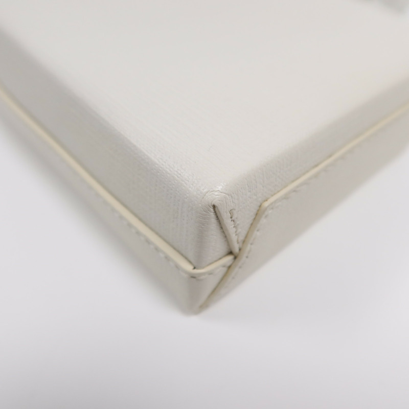 BALENCIAGA 牛皮皮革PHONE HOLDER銀扣肩背袋-7