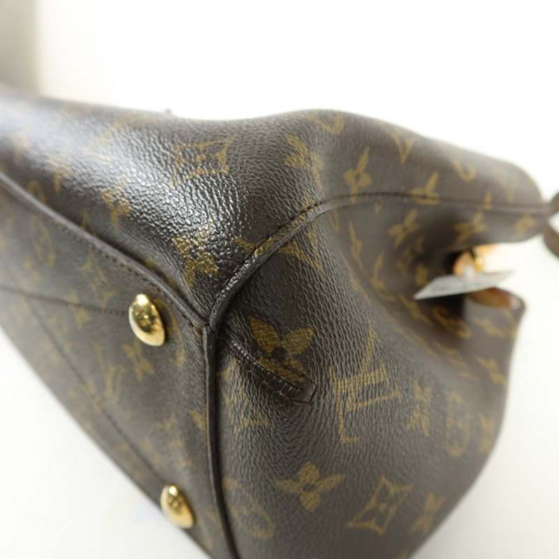 LOUIS VUITTON Monogram Montaigne MM金扣手挽肩背兩用袋-13