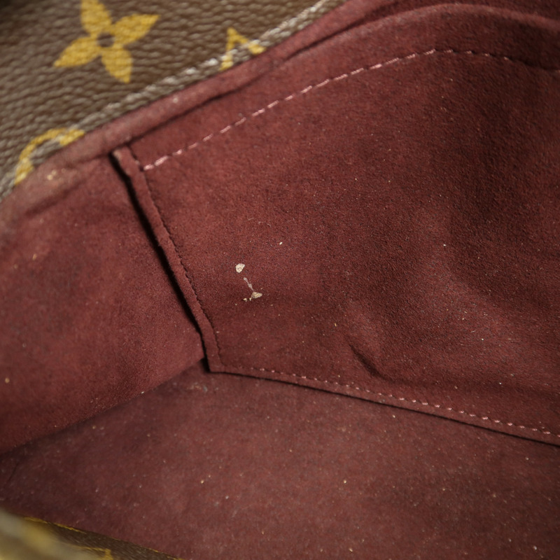 LOUIS VUITTON Monogram Montaigne MM金扣手挽肩背兩用袋-21