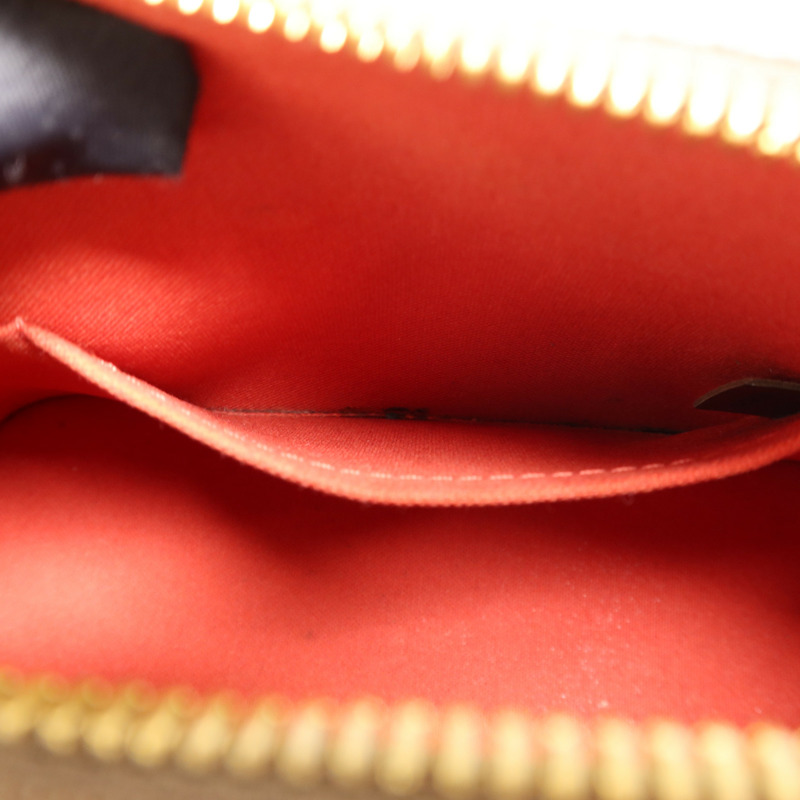 LOUIS VUITTON Damier Alma BB金扣手挽肩背兩用袋棕色-16