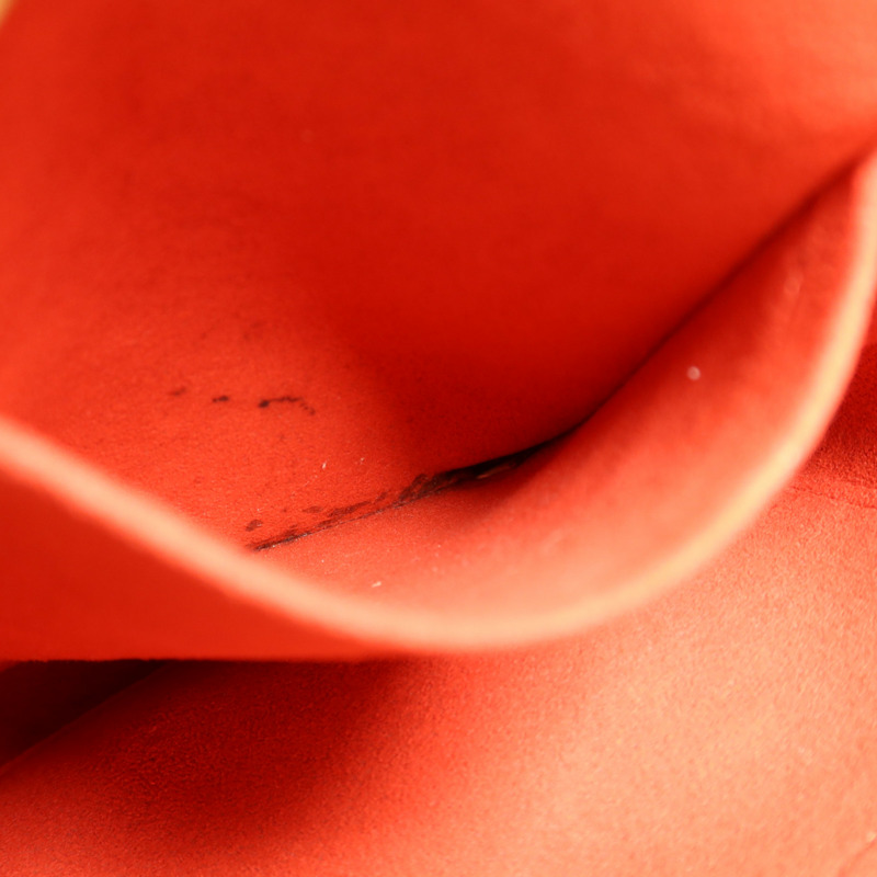 LOUIS VUITTON Monogram Pallas金扣手挽肩背兩用袋棕色/紅色-20