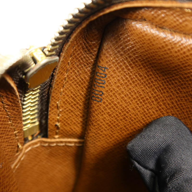 LOUIS VUITTON Monogram Marly Bandouliere金扣肩背袋棕色-7