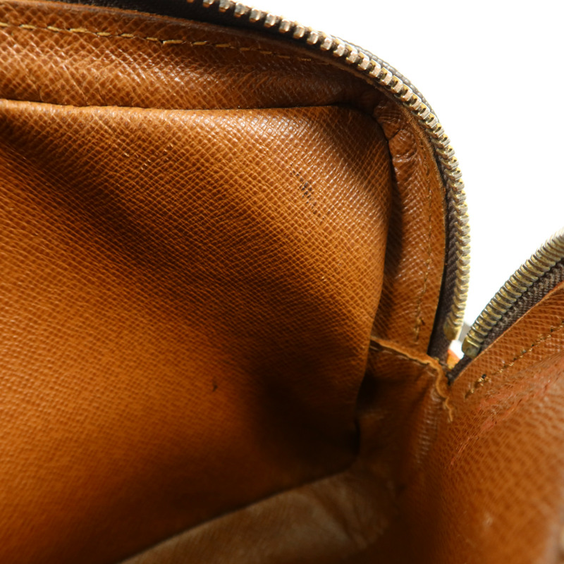 LOUIS VUITTON Monogram Marly Bandouliere金扣肩背袋棕色-18