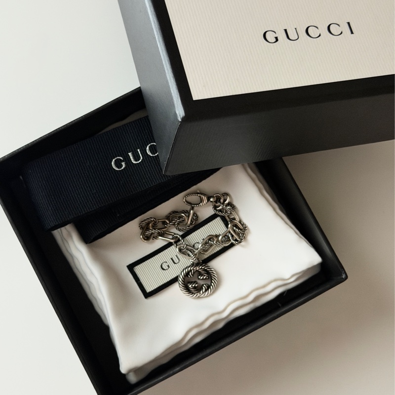 Gucci雙G手鍊-0