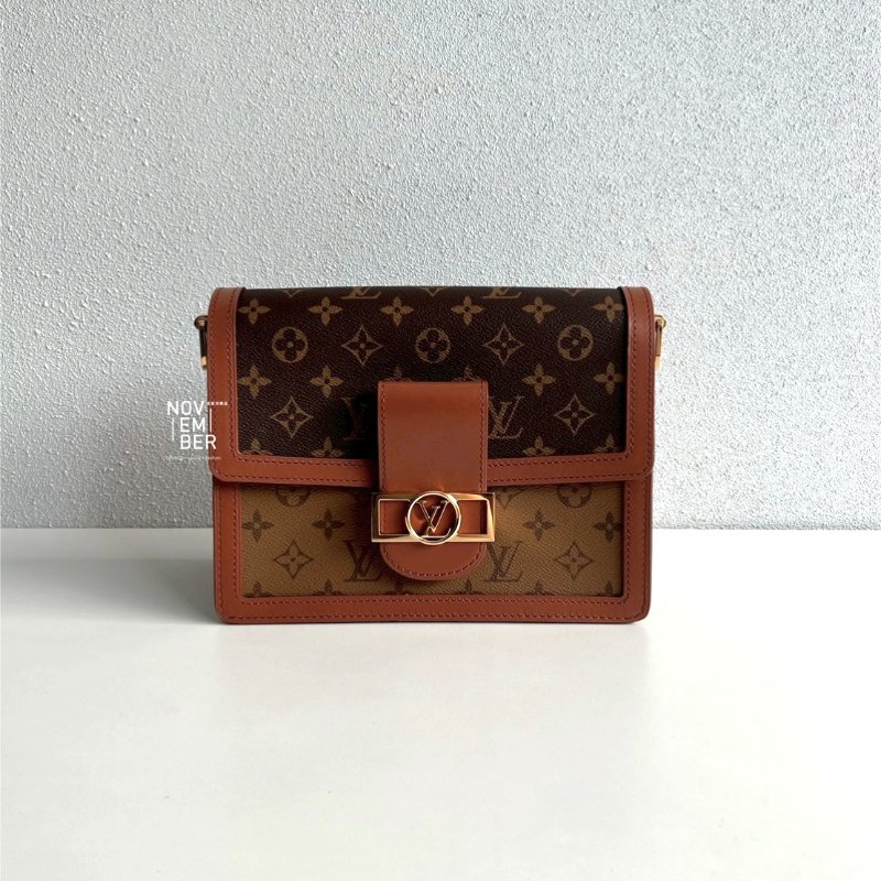 全新💖 Louis Vuitton LV 路易威登 Dauphine 達芙妮中號-0