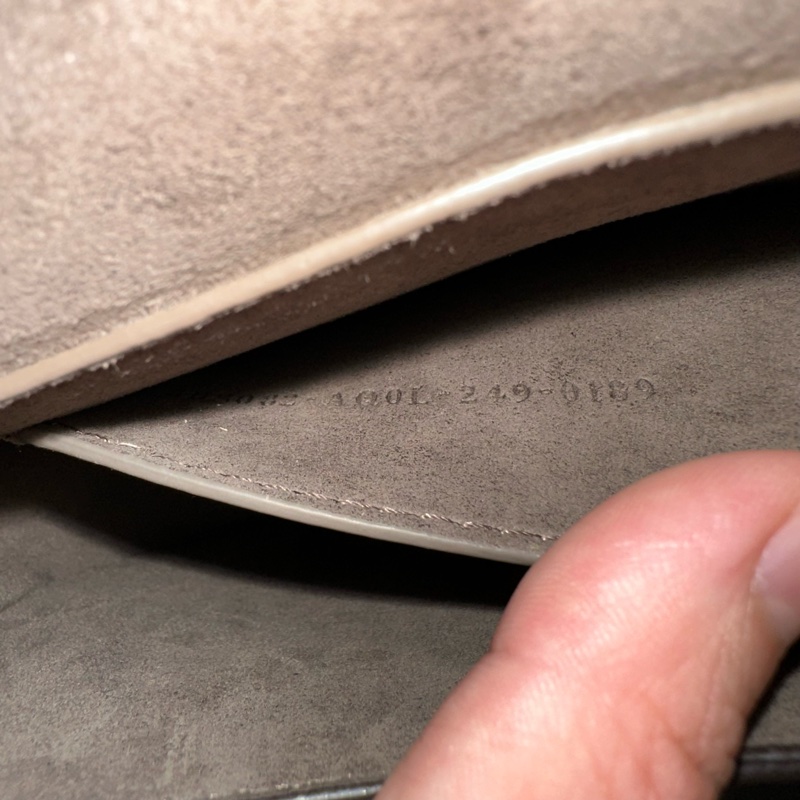 fendi 8BS082 大象灰牛皮FF金釦馬鞍包 斜背包-40