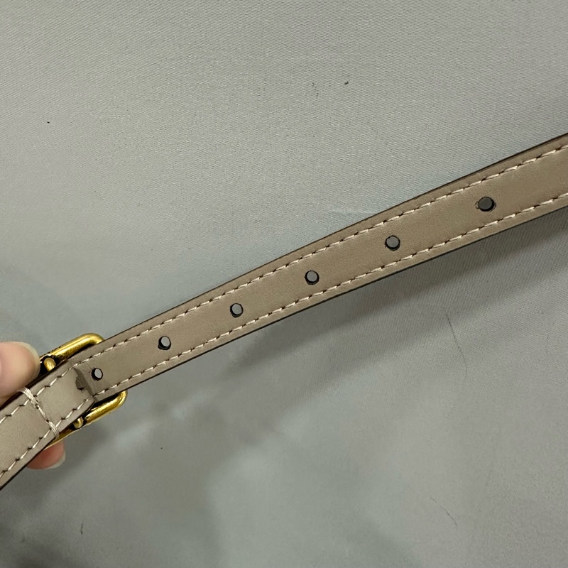 fendi 8BS082 大象灰牛皮FF金釦馬鞍包 斜背包-45