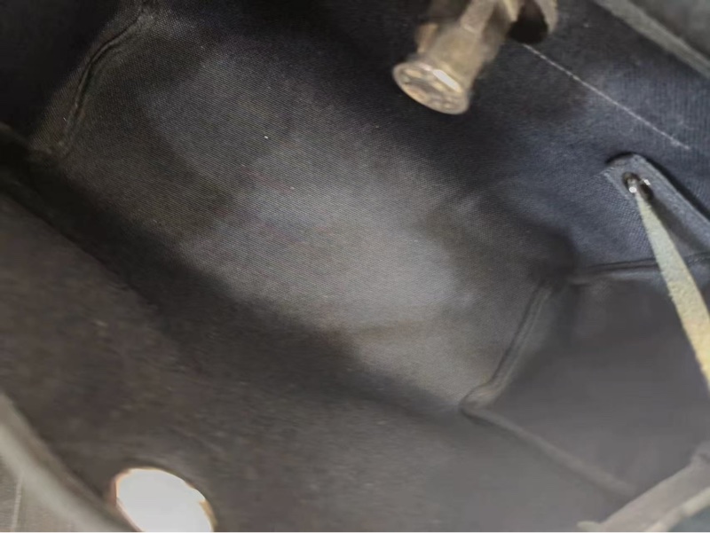 HERMES 經典黑色herbag31 31*25*11 98新配件塵袋鑰匙鎖-4