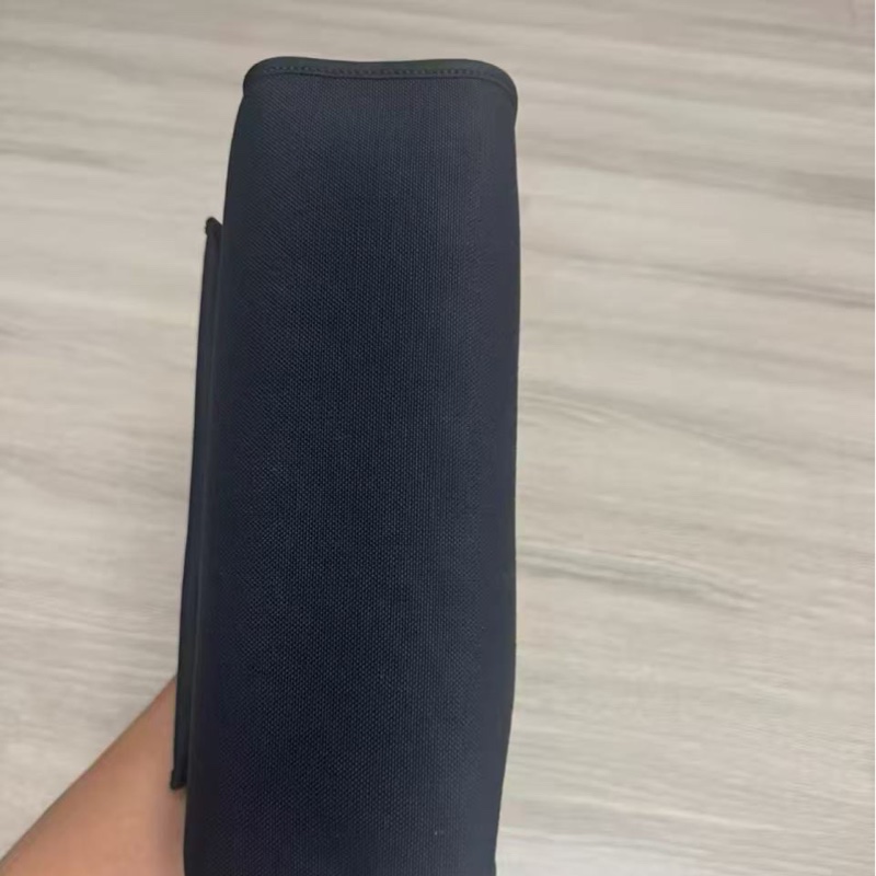 HERMES 經典黑色herbag31 31*25*11 98新配件塵袋鑰匙鎖-7