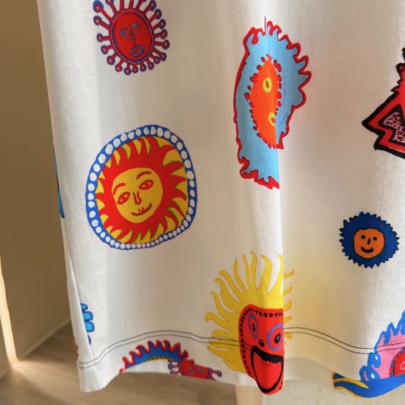 LV x 草間彌生 聯名款彩色太陽短袖 size:L-5