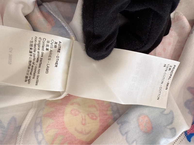 LV x 草間彌生 聯名款彩色太陽短袖 size:L-16