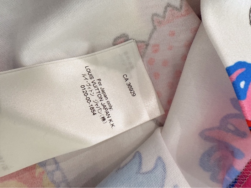 LV x 草間彌生 聯名款彩色太陽短袖 size:L-17
