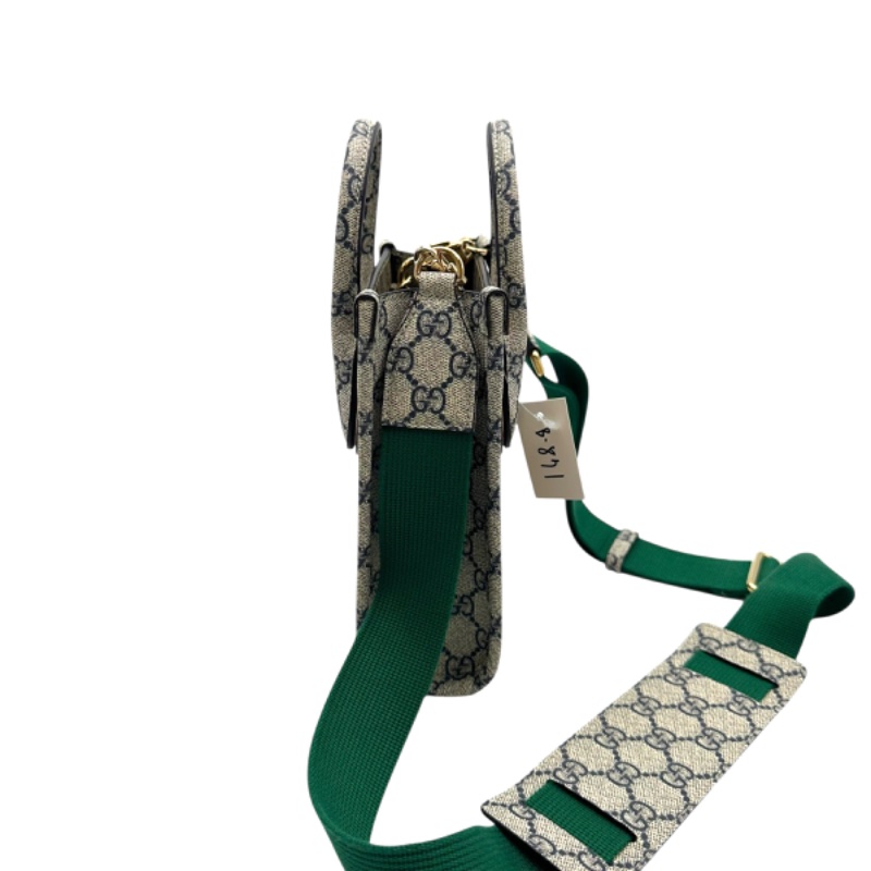 【美收精品】GUCCI 撞色印花LOGO迷你兩用托特包 B-871【隔月月中將轉賣至日本 上架期限30天】-2