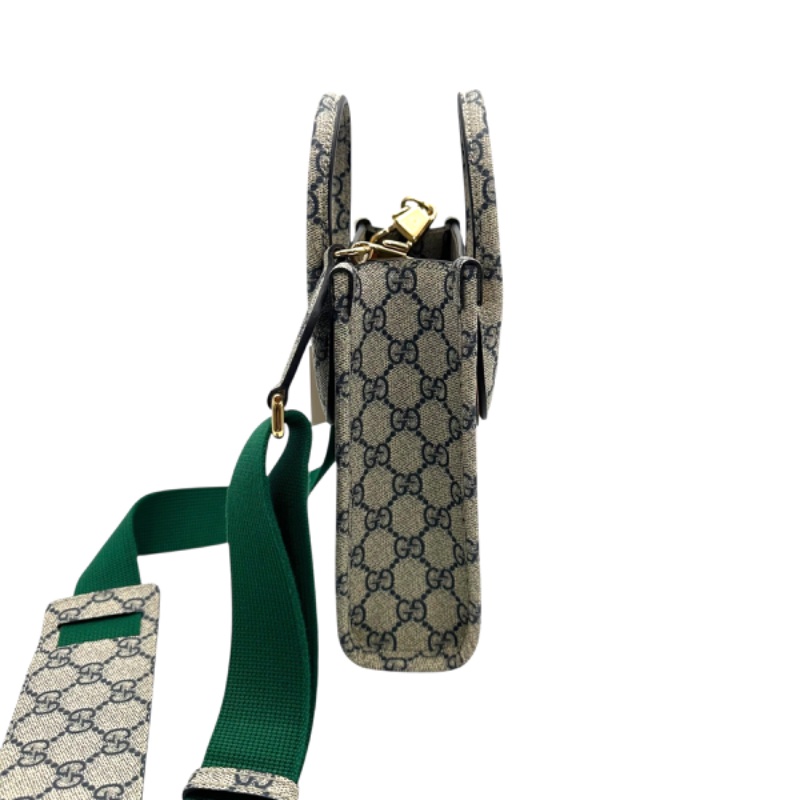 【美收精品】GUCCI 撞色印花LOGO迷你兩用托特包 B-871【隔月月中將轉賣至日本 上架期限30天】-3