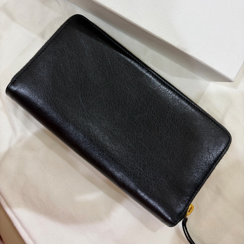 Balenciaga 巴黎世家 黑色長夾 近全新-3
