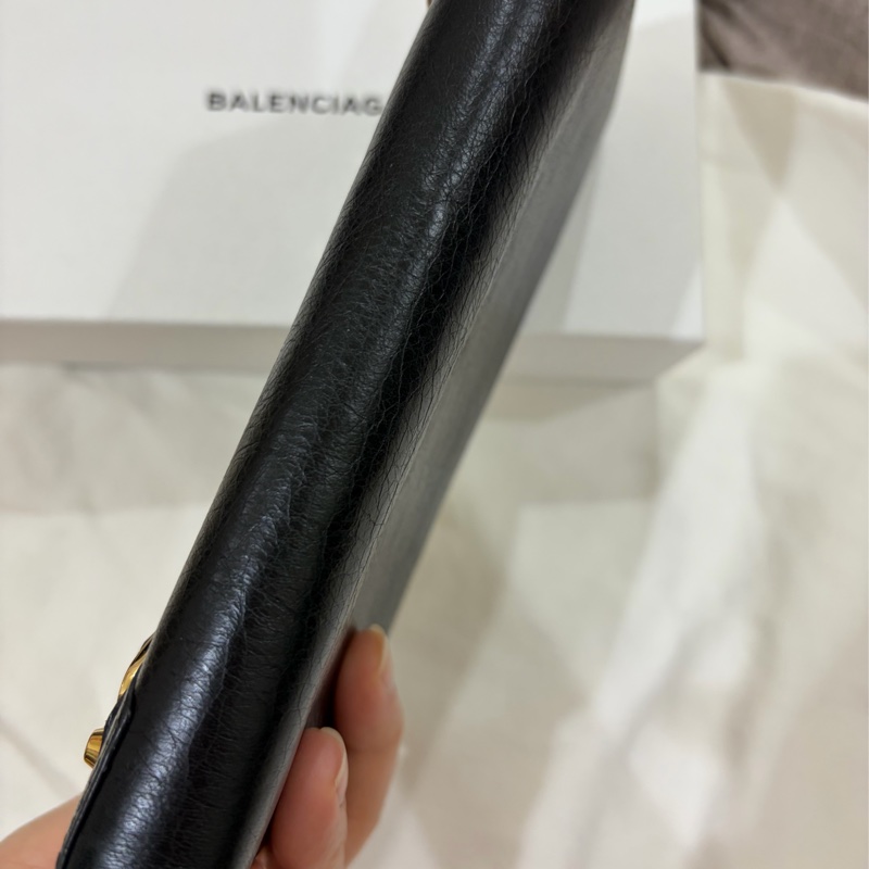 Balenciaga 巴黎世家 黑色長夾 近全新-8