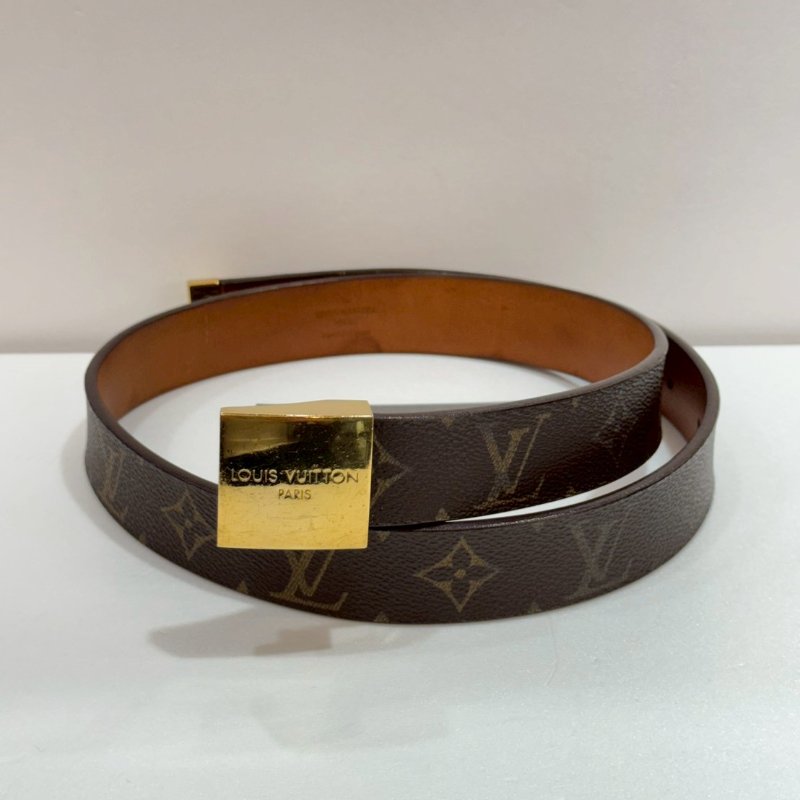 LV 皮帶/腰帶 75成新-0