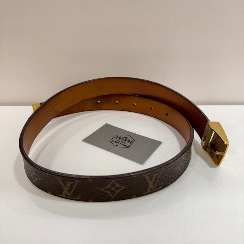 LV 皮帶/腰帶 75成新-2