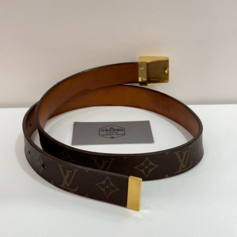 LV 皮帶/腰帶 75成新-3
