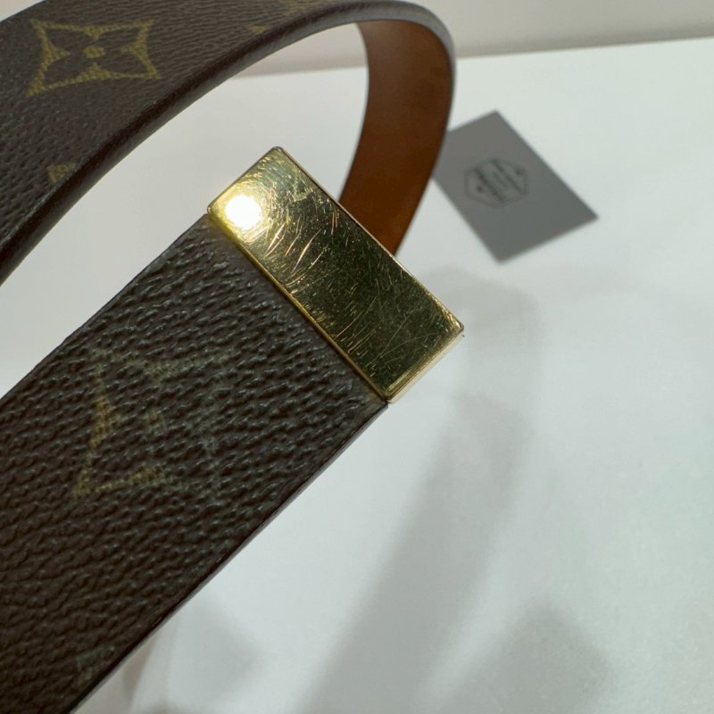 LV 皮帶/腰帶 75成新-8