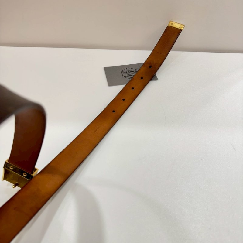 LV 皮帶/腰帶 75成新-11