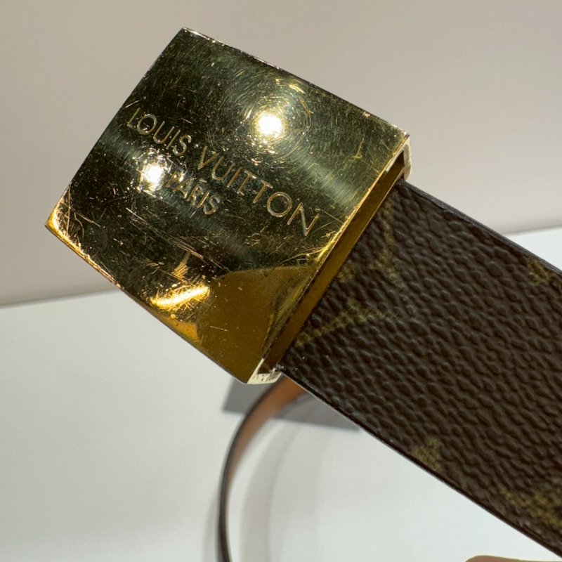 LV 皮帶/腰帶 75成新-12