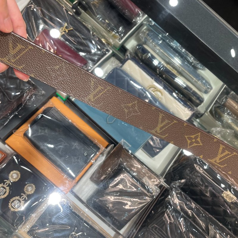 LV 皮帶/腰帶 75成新-17