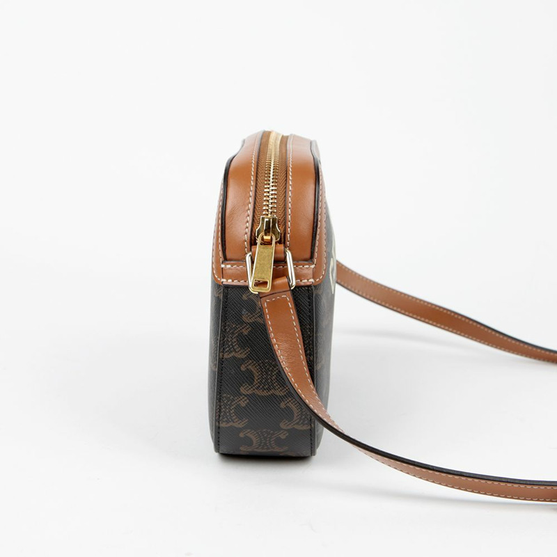 【包稅】CELINE 小號Logo印花單肩斜背包 191522CQM-4