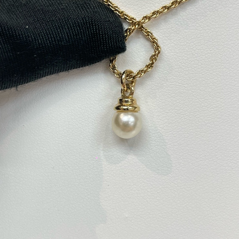 Dior 中古 vintage 珍珠項鏈 XA964-2