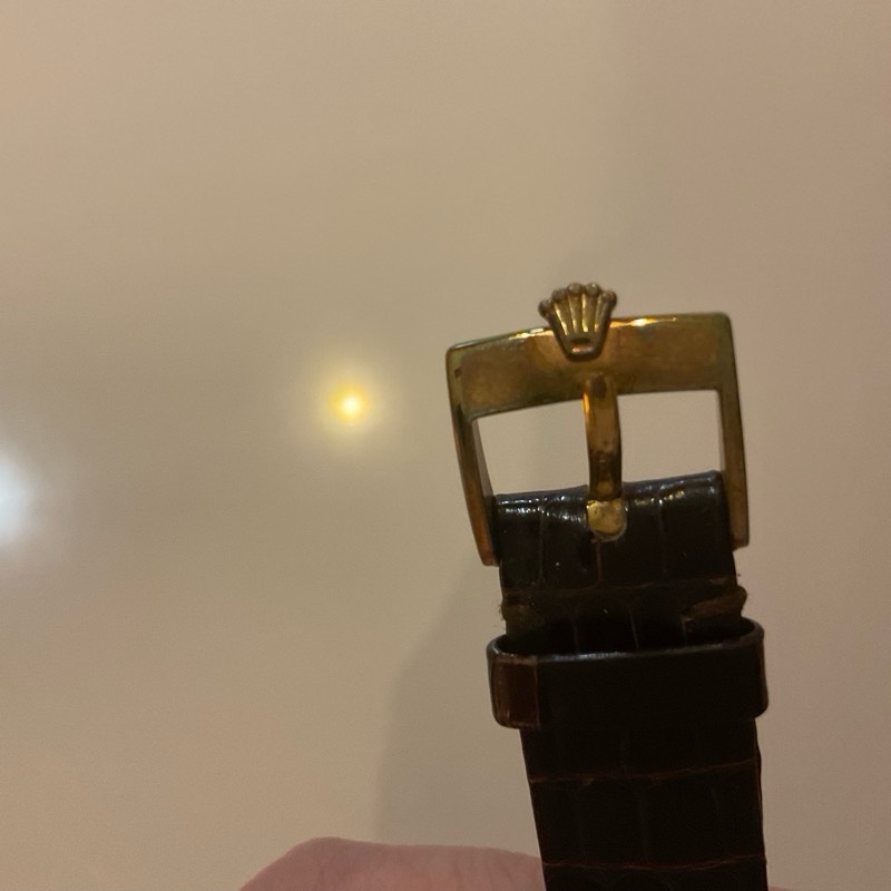 Rolex 勞力士18K古董錶-9