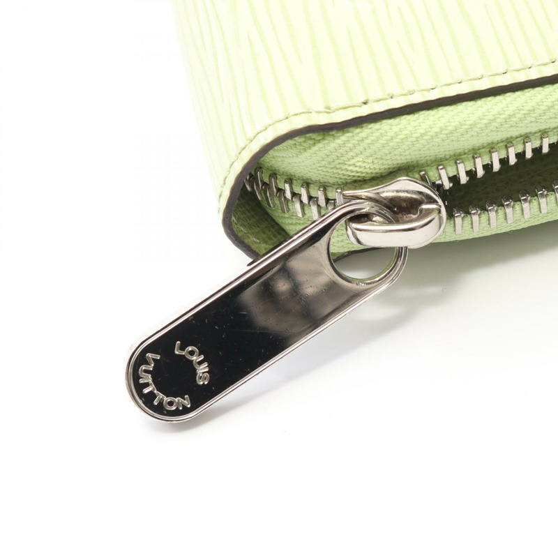 LOUIS VUITTON Zippy Around 長皮夾 M82513 Epi 皮革 綠色 二手 中性 LV-5