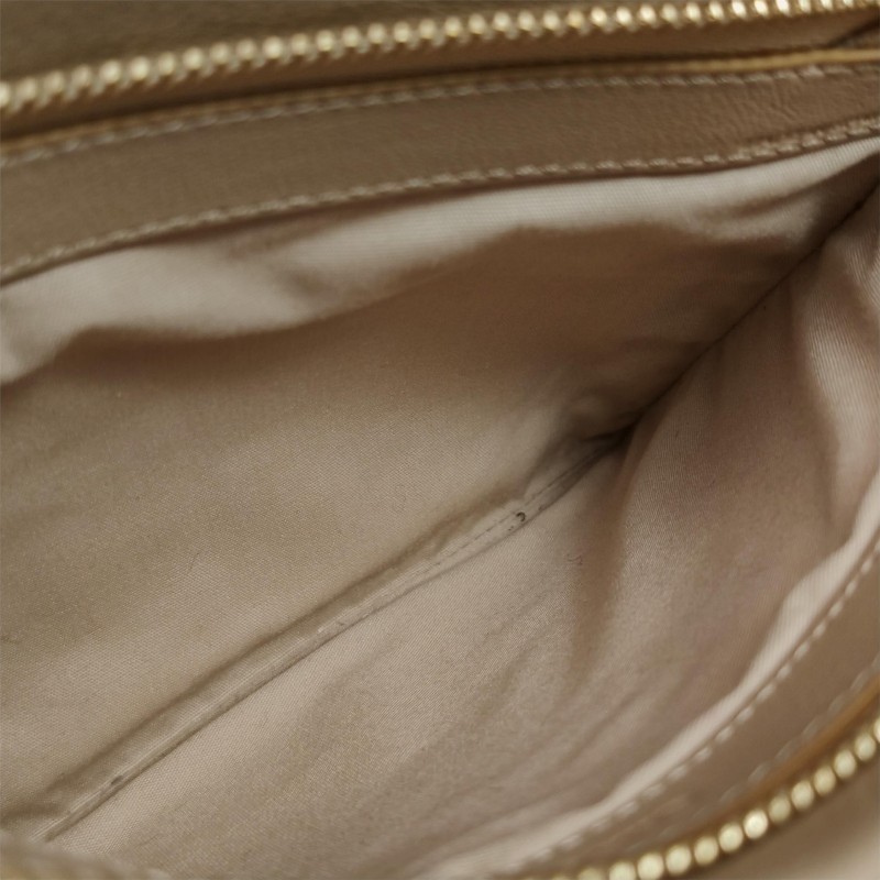 Chloe Roy牛皮字母logo壓紋金屬裝飾斜挎包單肩包-9