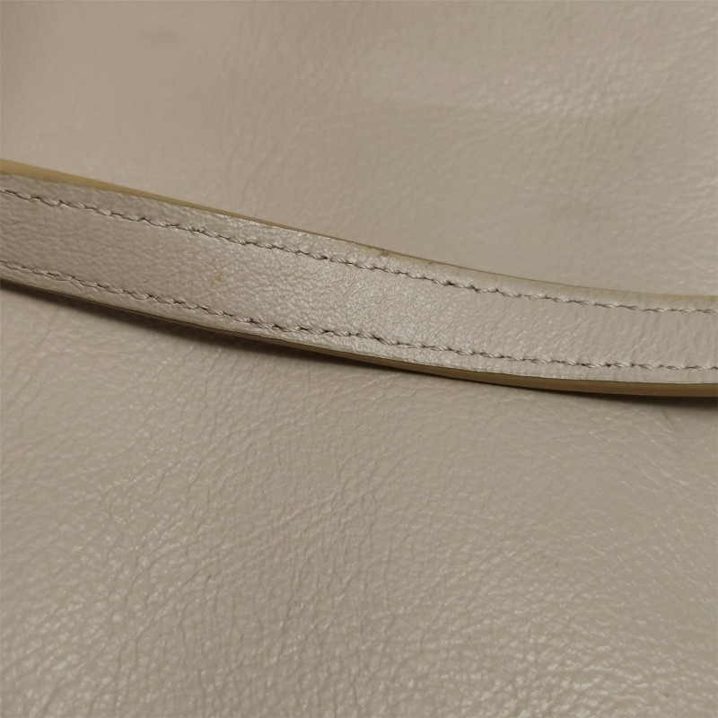 Chloe Roy牛皮字母logo壓紋金屬裝飾斜挎包單肩包-10