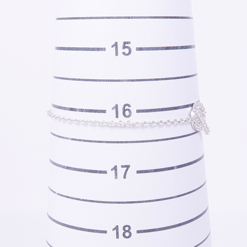 HERMES 18K白金Finesse Bracelet鑽石手鏈-10