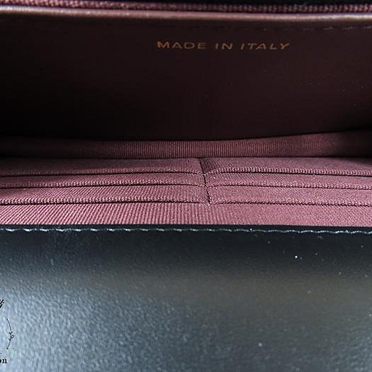 【巴黎站二手名牌專賣店】＊現貨＊CHANEL 香奈兒 真品＊經典復刻黑色小牛皮菱格紋金釦2.55 WOC金鏈斜背包-3