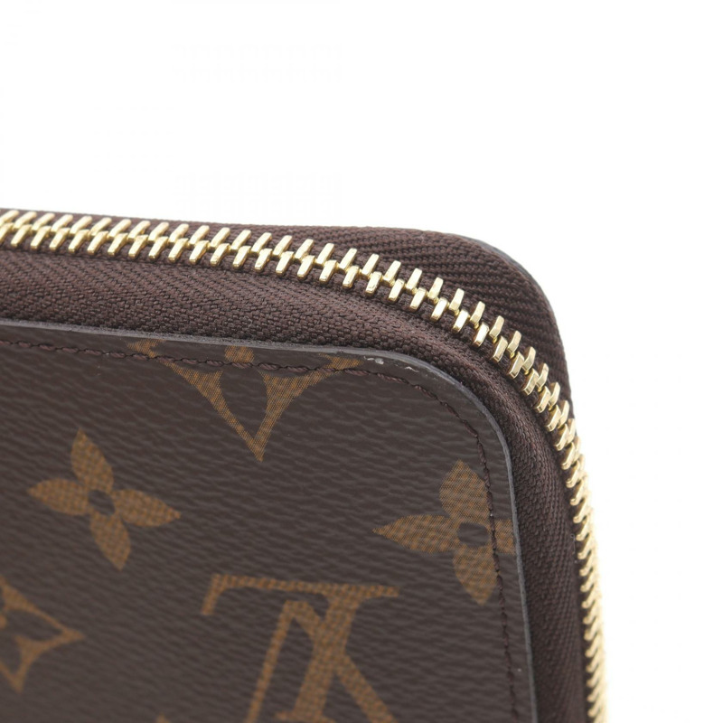 LOUIS VUITTON Zippy Organizer 長皮夾 M62581 Monogram 帆布 棕色 二手 LV-6