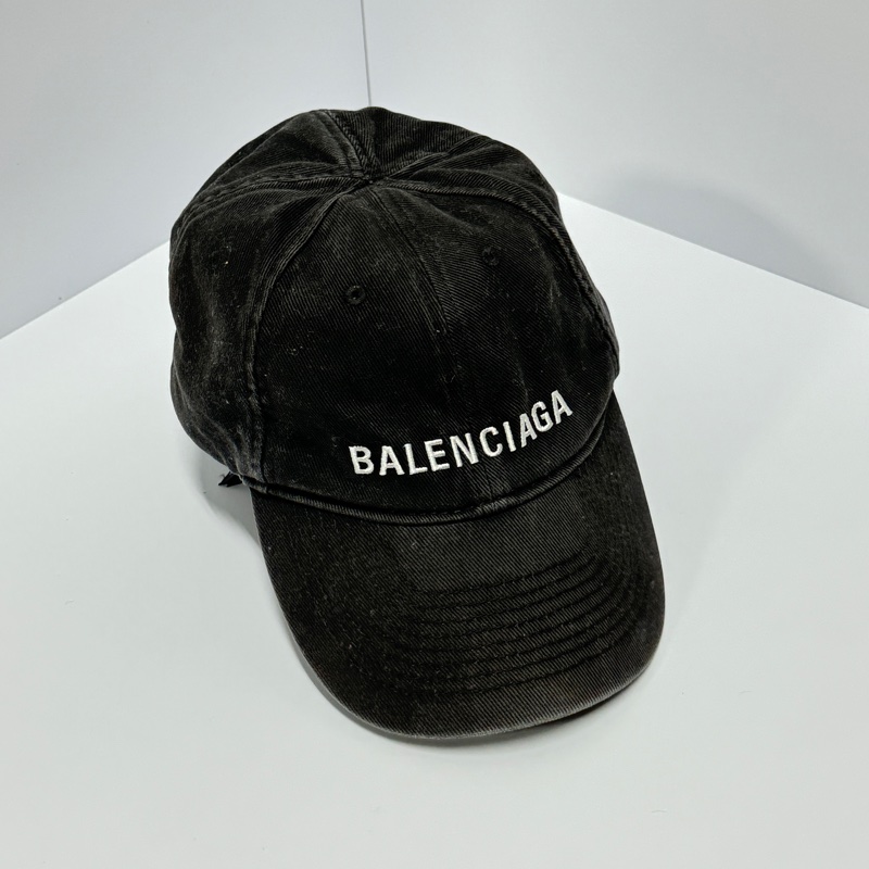 (帥潮必備😎) Balenciaga 巴黎世家 仿舊棒球帽 專櫃19500!-0