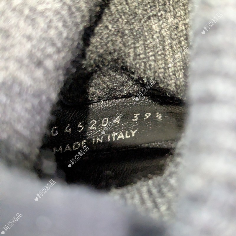 莉亞精品♡Chanel 麂皮拼接襪套休閒鞋 尺碼39.5 近新閒置-12