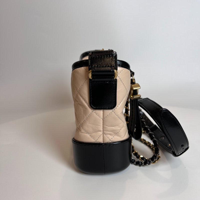 CHANEL 流浪包小號 膚色 25開-3